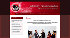 Desktop Screenshot of indohypnosis.com
